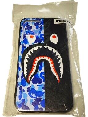 A Bathing Ape Supreme Bape Luffy Shark Camo iPhone 12